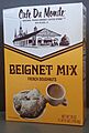Café du Monde beignet mix, front