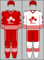 Canada national ice hockey team jerseys 1994 (WOG)