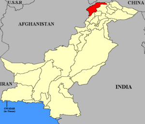 Chitral map