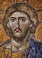 Christ Pantocrator mosaic from Hagia Sophia 2240 x 3109 pixels 2.5 MB