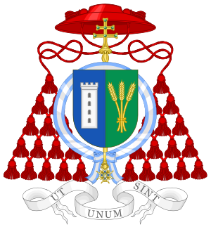 Coat of Arms of Cardinal Angelo Sodano (Order of Charles III)