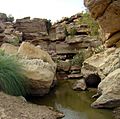 Cold water Spring in Kirthar National Park, Sindh, Pakistan