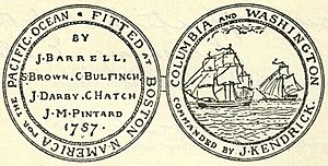 Columbia Ship Coins 1787