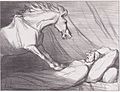 Daumier - Pferdefleisch ist gesund und bekömmlich - 1856