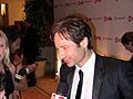 David Duchovny Golden Globe 2009 afterparty