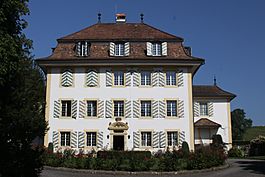 De Diesbach Castle in Torny-le-Grand