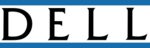 Dell's first logo from 1987 to 1992