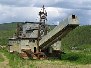 Dredge in Chicken, Alaska