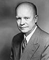 Dwight David Eisenhower, photo portrait by Bachrach, 1952