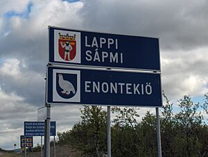 Enont sign Kilpisj