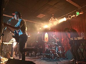 Fictionist performing at the Velour in Provo, Nov 2016