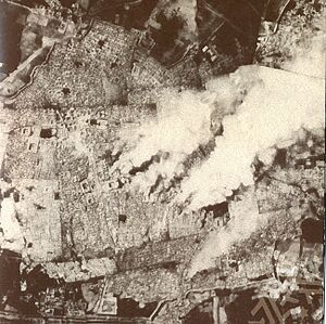 Fires in Bukhara 1920