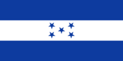 Flag of Honduras (1866-1898)