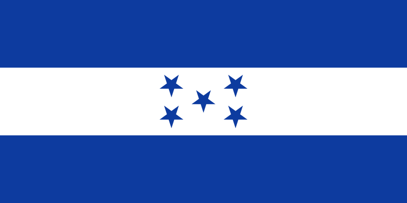 Flag of Honduras (1866-1898)