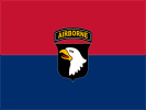 Flag of the United States Army 101st Airborne Division