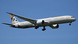 Frankfurt Airport Eithad Airways Boeing 787-10 Dreamliner A6-BMG (DSC00895)