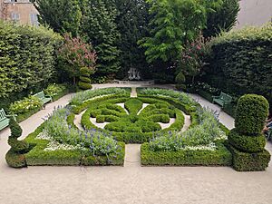 Gardens of the Hotel de Caumont in Aix en Provence