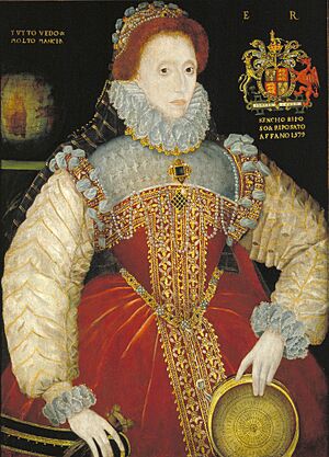George Gower Elizabeth Sieve Portrait