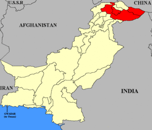 Gilgit Agency map