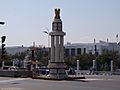 Golden Jubilee of Independence memorial pillar, Marina, Chennai