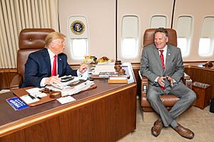 Governor Dunleavy with President Donald Trump