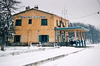 Greece - Ptolemaida Train Station (winter 1990) - panoramio