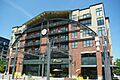 Hub 9 apartments clock - Hillsboro, Oregon