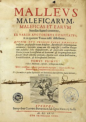 J. Sprenger and H. Institutoris, Malleus maleficarum. Wellcome L0000980