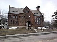 Jeudevine Library 93 North Main Street downtown Hardwick VT March 2013