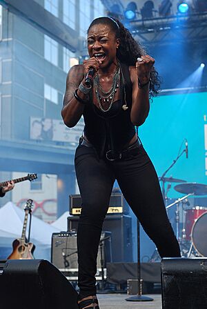Jully Black at Luminato 2010 First Night