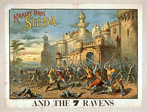 Kiralfy Bros' Sieba and the 7 ravens LCCN2014636803
