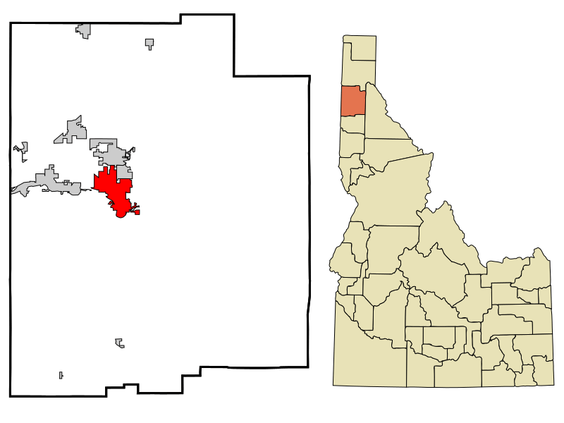 Image Kootenai County Idaho Incorporated and Unincorporated areas