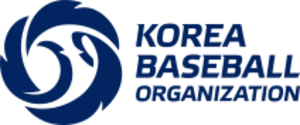 Korea Baseball Organization - 2022 logo with wordmark horizontal full.svg