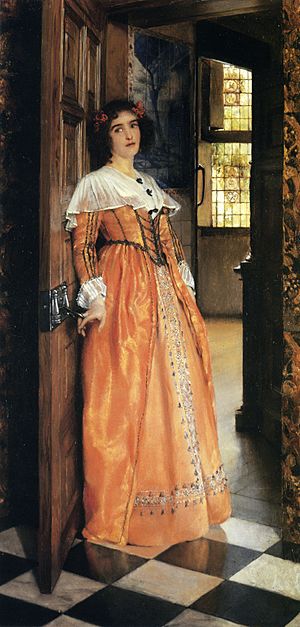 Laura Theresa Alma-Tadema - At the Doorway