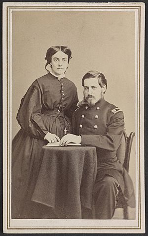 Lt Colonel Charles Folsom Wolcott and wife 1864.jpg