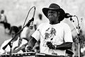 Luigi Waites plays vibraphone