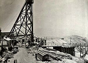 Main shaft Wonder mine Wonder Nv 1907