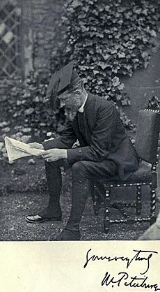 Mandell Creighton in Peterborough Palace Gardens