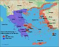 Map of Archaic Greece (English)
