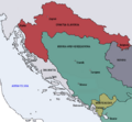 Map of the Kingdom of Croatia-Slavonia (1885)