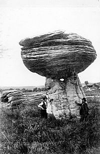 Mushroom Rock Kansas 1916