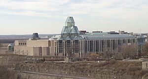 National Gallery of Canada from Parliament Hill (cropped)