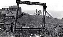 Notleys Landing, Big Sur. in 1914