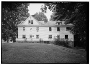 PERSPECTIVE FROM EAST - Zane Grey House, West side of Scenic Drive, Lackawaxen, Pike County, PA HABS PA,52-LACK,3-7