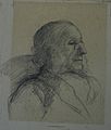 Pencil sketch of William Fane de Salis (died 1896)