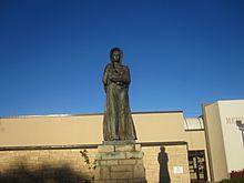 Pioneer Mother of KS statue, Liberal, KS IMG 5983