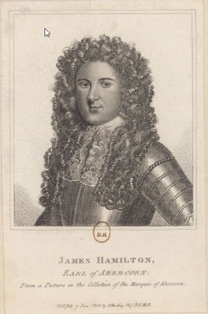 Portrait of James Hamilton, Earl of Abercorn