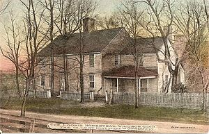 PostcardWindsorCTLoomisHomestead1910