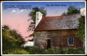 Postcard depicting the Old Eliott Home (I0024845)f