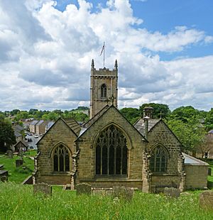 Rear of St Peter's Church, Thorner, West Yorkshire (Taken by Flickr user 10th June 2012)